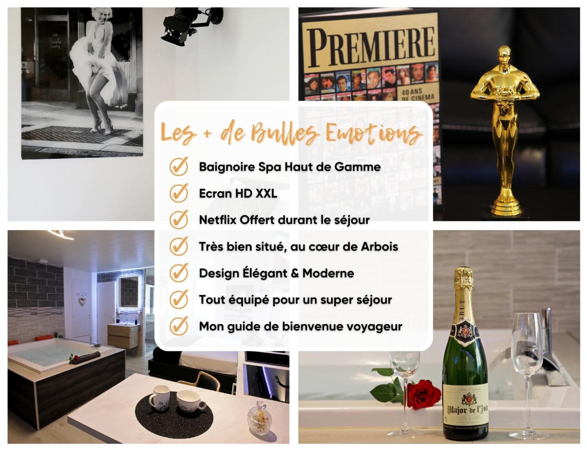 Bulles Emotions Apartment Arbois Luaran gambar